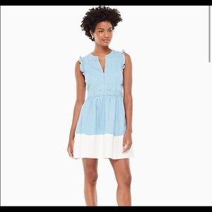 Kate Spade Dip Dye Denim Dress Size 0